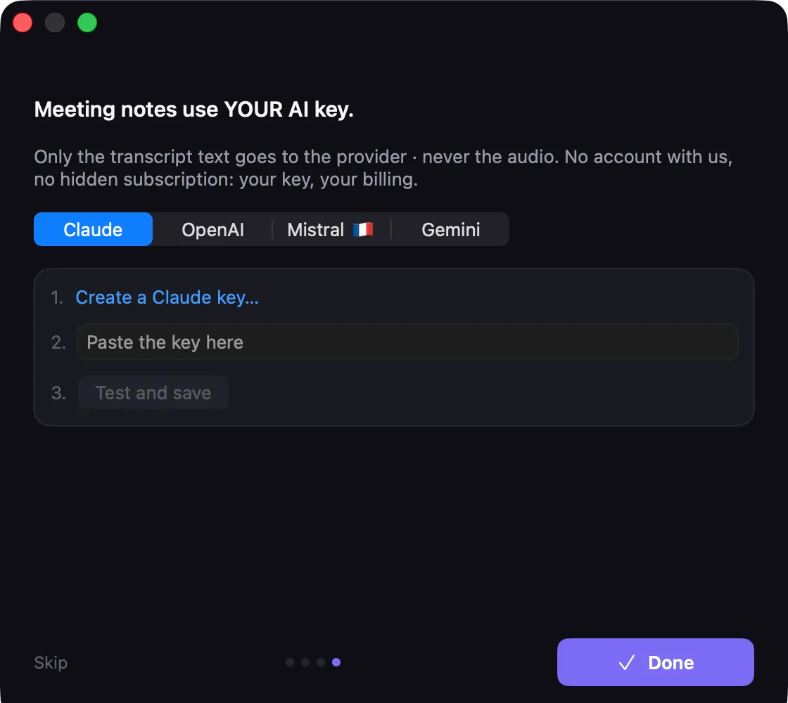 AI key step